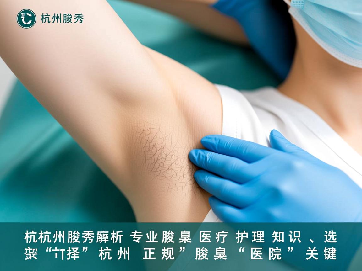 杭州腋秀解析,专业腋臭医疗护理知识,选择杭州正规腋臭医院的关键 杭州腋秀解析,专业腋臭医疗护理知识,选择杭州正规腋臭医院的关键