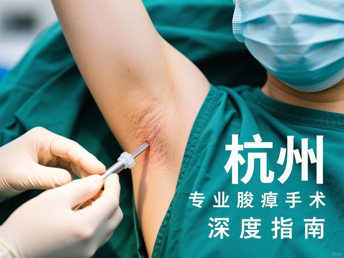 杭州腋臭手术医院解析,杭州专业腋臭手术的深度指南 杭州腋臭手术医院解析,杭州专业腋臭手术的深度指南