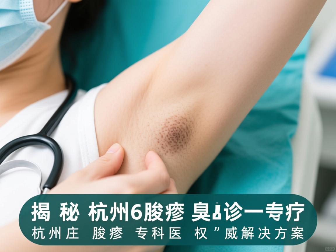 揭秘杭州腋臭诊疗，杭州腋臭专科的权威解决方案