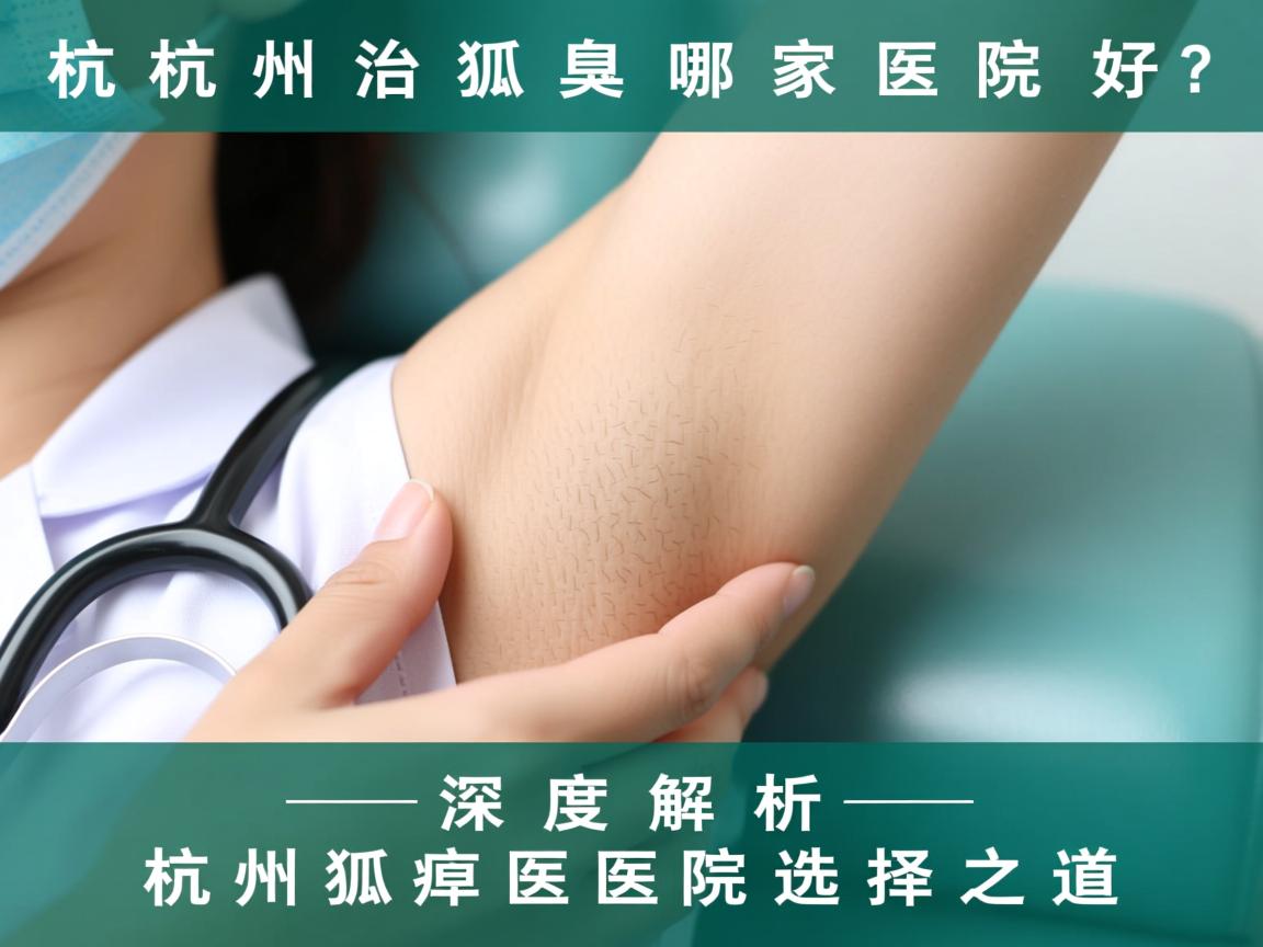 杭州治狐臭哪家医院好?深度解析杭州狐臭医院选择之道 杭州治狐臭哪家医院好?深度解析杭州狐臭医院选择之道