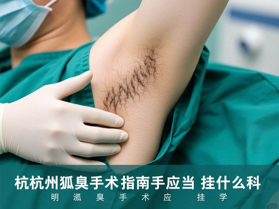 杭州狐臭手术指南,明晰狐臭手术应当挂什么科 杭州狐臭手术指南,明晰狐臭手术应当挂什么科