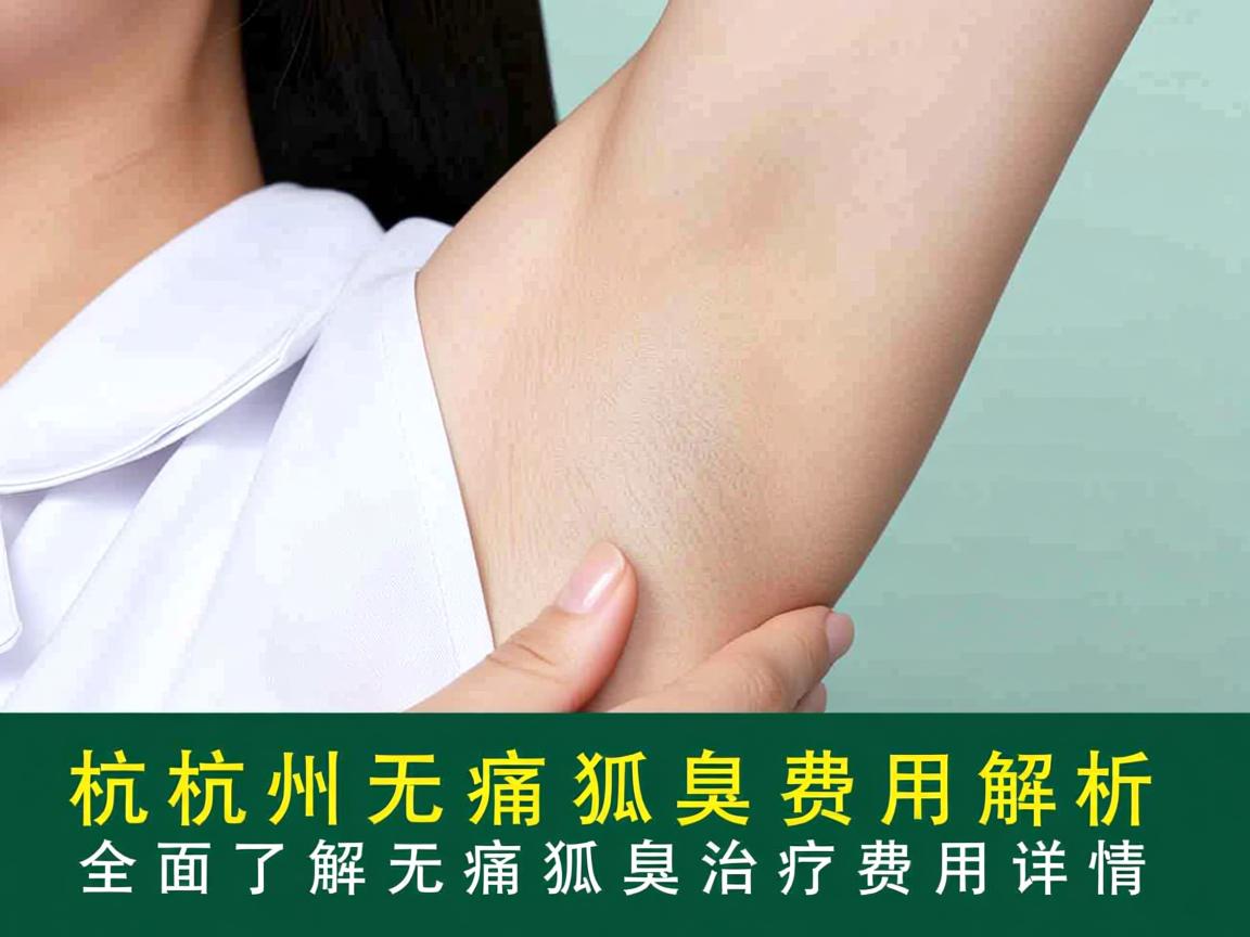 杭州无痛狐臭费用解析,全面了解无痛狐臭治疗费用详情 杭州无痛狐臭费用解析,全面了解无痛狐臭治疗费用详情