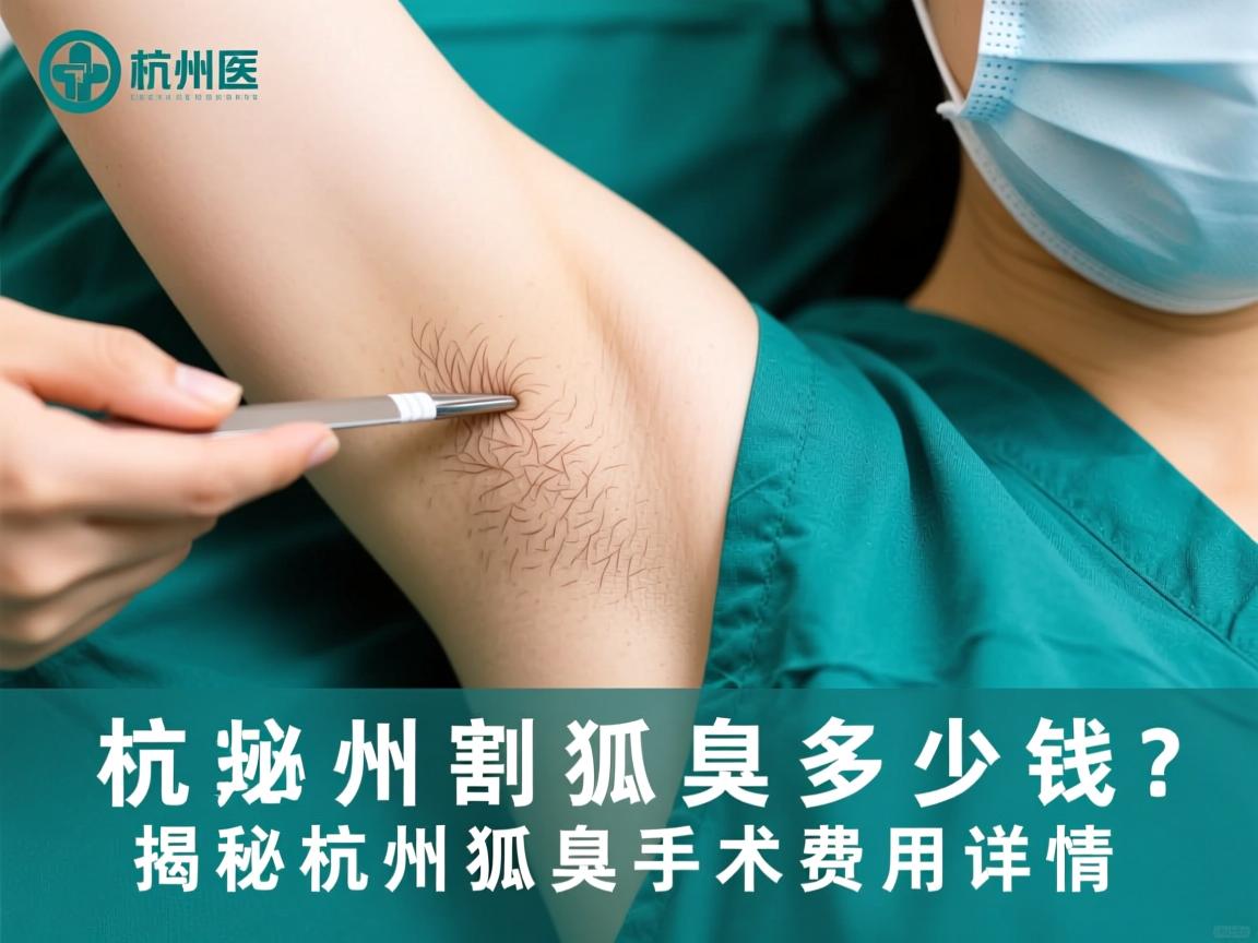 杭州割狐臭多少钱?揭秘杭州狐臭手术费用详情 杭州割狐臭多少钱?揭秘杭州狐臭手术费用详情