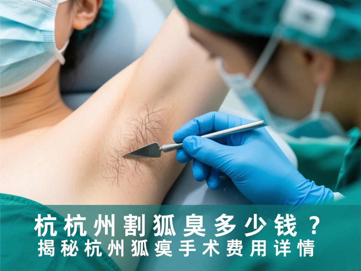 杭州割狐臭多少钱?揭秘杭州狐臭手术费用详情 杭州割狐臭多少钱?揭秘杭州狐臭手术费用详情