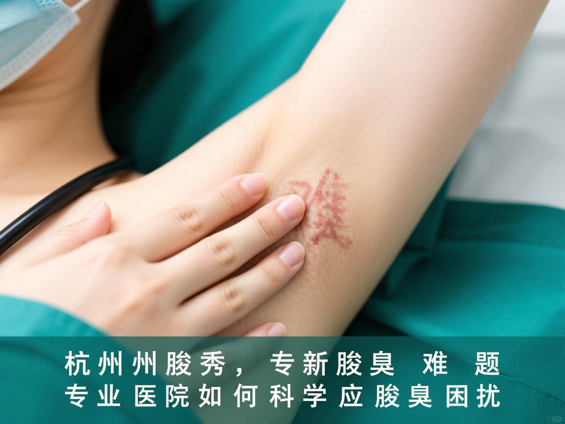 杭州腋秀解析腋臭难题,专业医院如何科学应对腋臭困扰 杭州腋秀解析腋臭难题,专业医院如何科学应对腋臭困扰