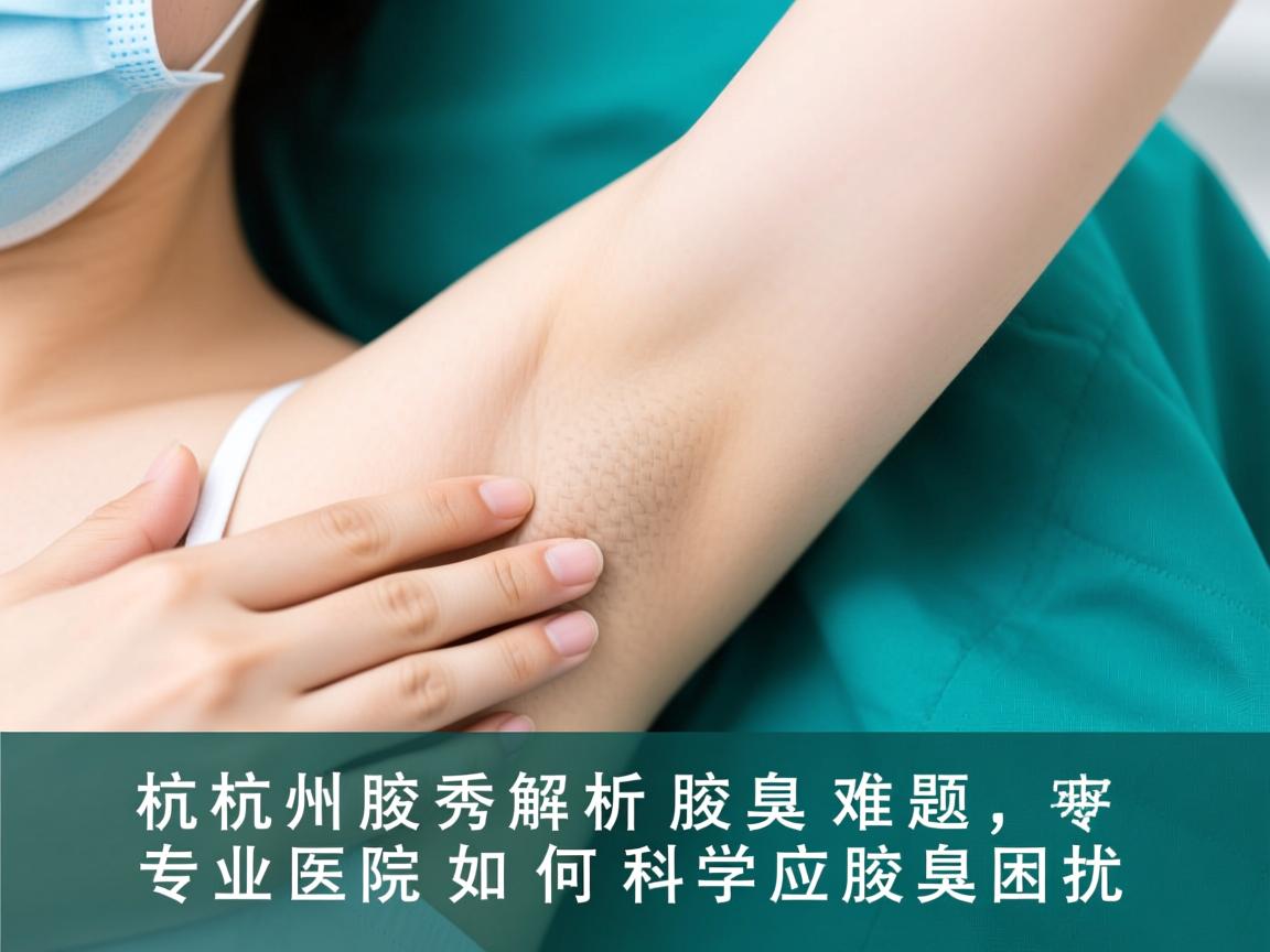 杭州腋秀解析腋臭难题,专业医院如何科学应对腋臭困扰 杭州腋秀解析腋臭难题,专业医院如何科学应对腋臭困扰