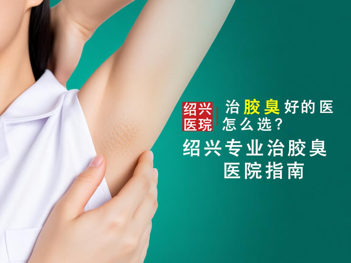 绍兴治腋臭好的医院怎么选？绍兴专业治腋臭医院指南