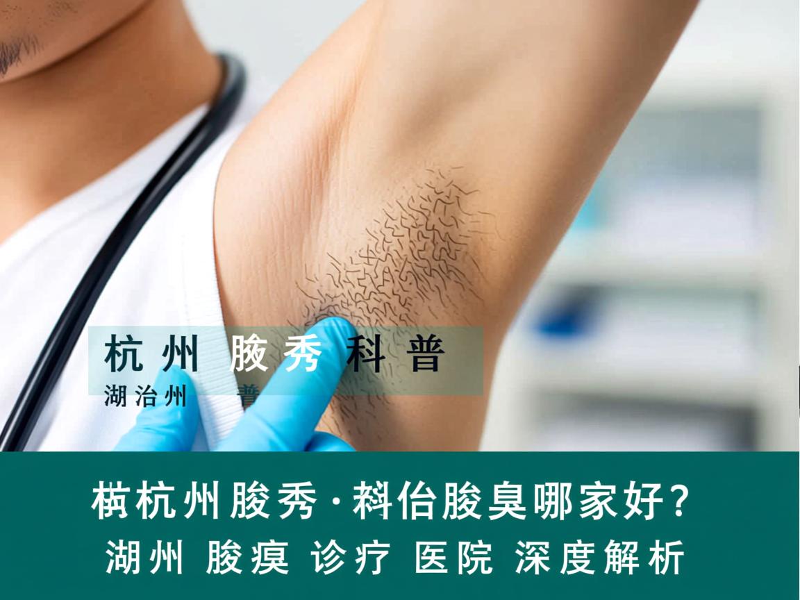 杭州腋秀科普,湖州治腋臭哪家好?湖州腋臭诊疗医院深度解析 杭州腋秀科普,湖州治腋臭哪家好?湖州腋臭诊疗医院深度解析