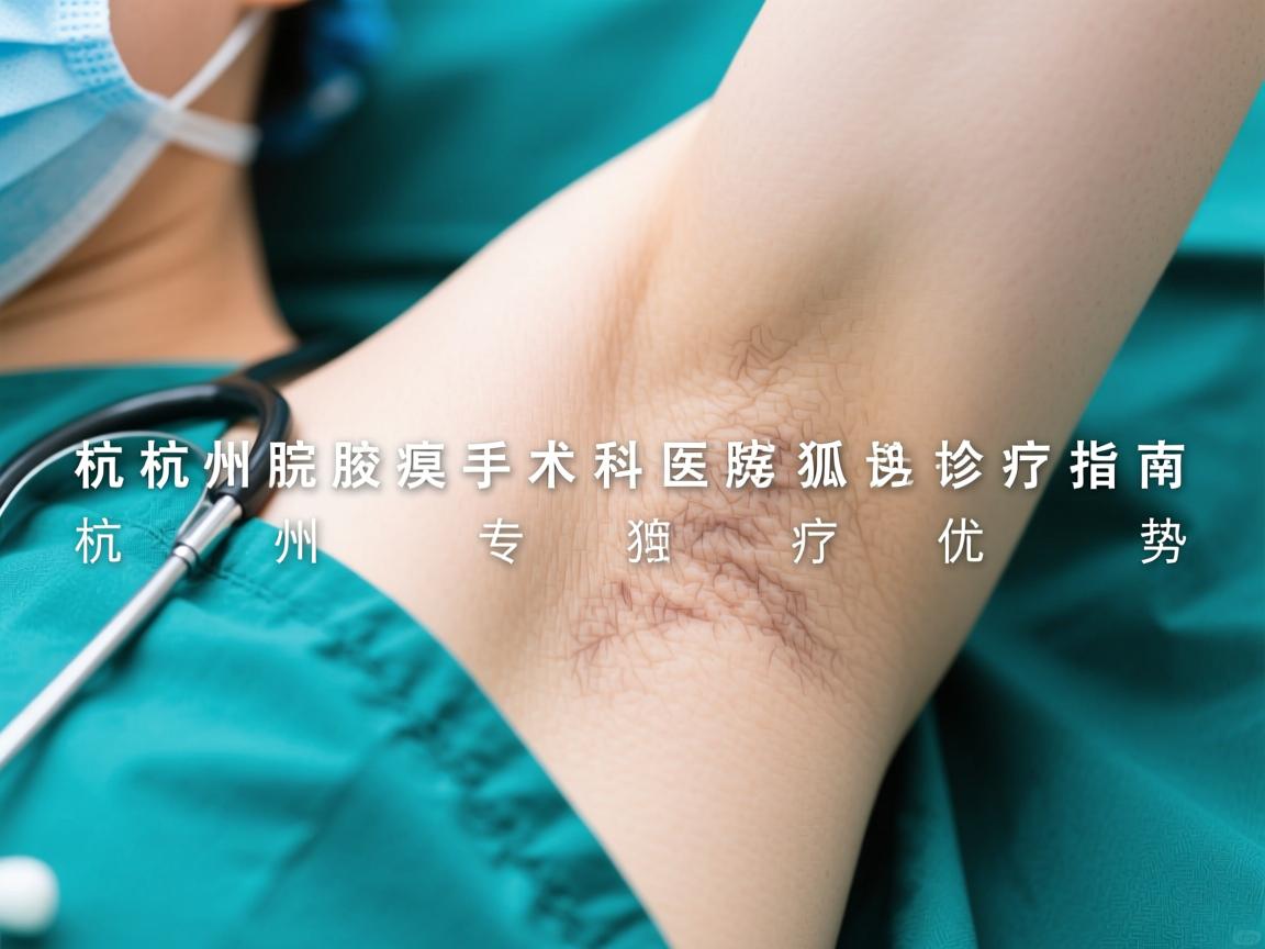 杭州腋臭手术医院选择指南,聚焦杭州腋秀专科的狐臭诊疗优势 杭州腋臭手术医院选择指南,聚焦杭州腋秀专科的狐臭诊疗优势