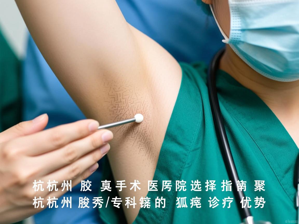 杭州腋臭手术医院选择指南,聚焦杭州腋秀专科的狐臭诊疗优势 杭州腋臭手术医院选择指南,聚焦杭州腋秀专科的狐臭诊疗优势