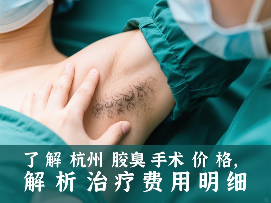 了解杭州腋臭手术价格,解析腋臭治疗费用明细 了解杭州腋臭手术价格,解析腋臭治疗费用明细