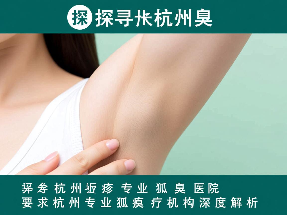 探寻杭州专业狐臭医院，杭州专业狐臭诊疗机构深度解析