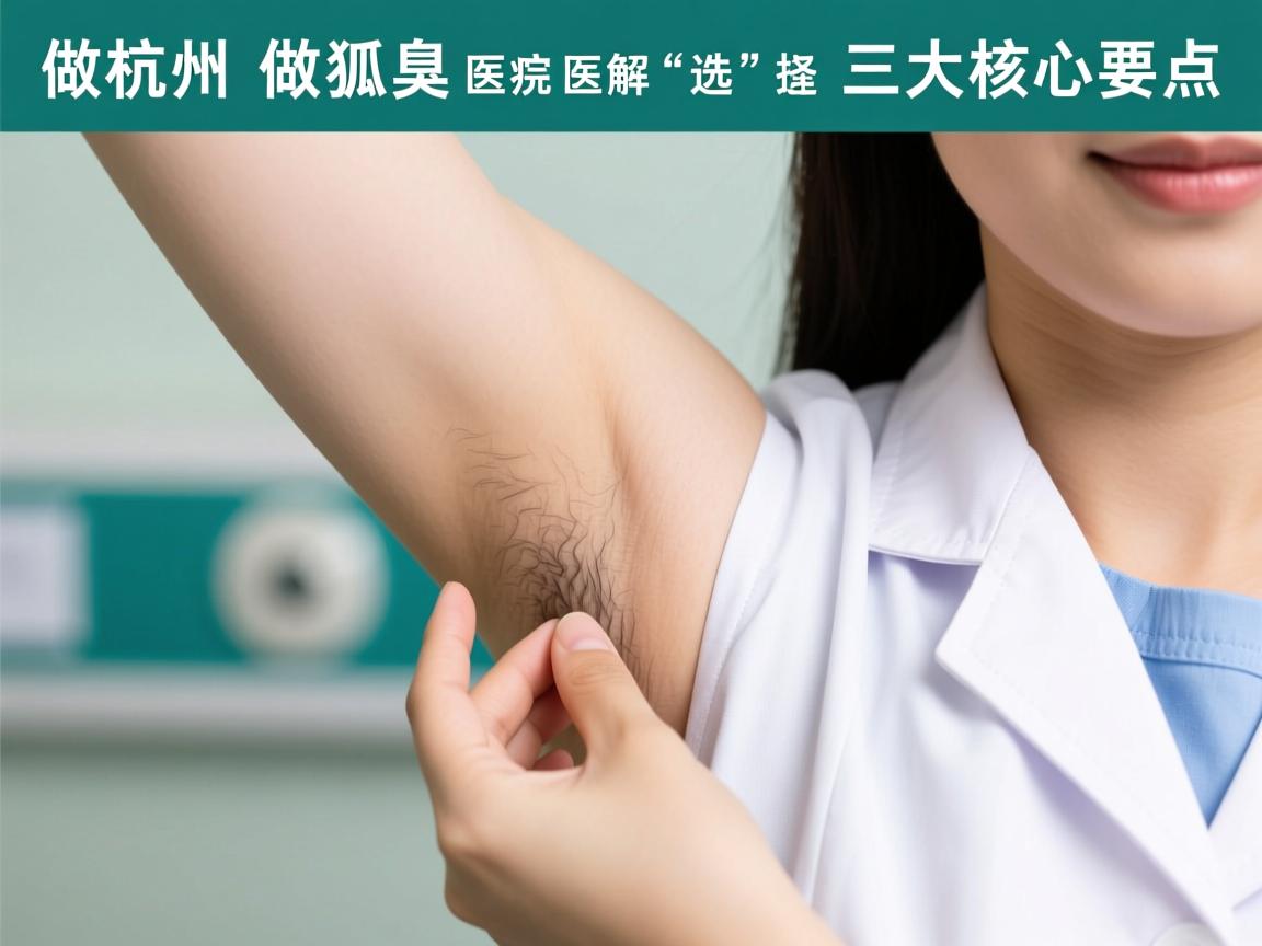 杭州做狐臭医院详解,选择杭州狐臭医院的三大核心要点 杭州做狐臭医院详解,选择杭州狐臭医院的三大核心要点