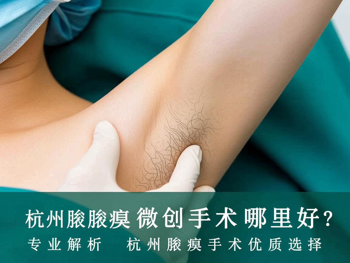 杭州腋臭微创手术哪里好?专业解析杭州腋臭手术优质选择 杭州腋臭微创手术哪里好?专业解析杭州腋臭手术优质选择