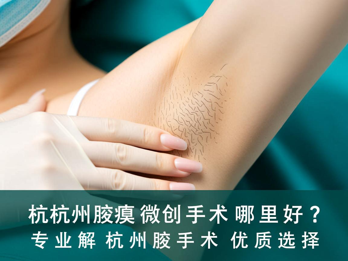 杭州腋臭微创手术哪里好?专业解析杭州腋臭手术优质选择 杭州腋臭微创手术哪里好?专业解析杭州腋臭手术优质选择