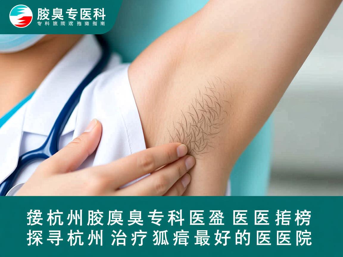杭州腋臭专科医院选择指南，探寻杭州治疗狐臭最好的医院