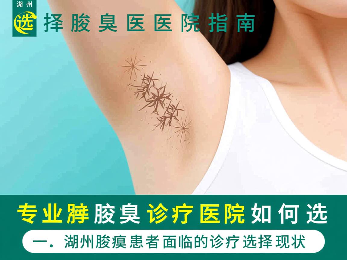 湖州选择腋臭医院指南,专业腋臭诊疗医院如何选
一,湖州腋臭患者面临的诊疗选择现状 湖州选择腋臭医院指南,专业腋臭诊疗医院如何选
一,湖州腋臭患者面临的诊疗选择现状