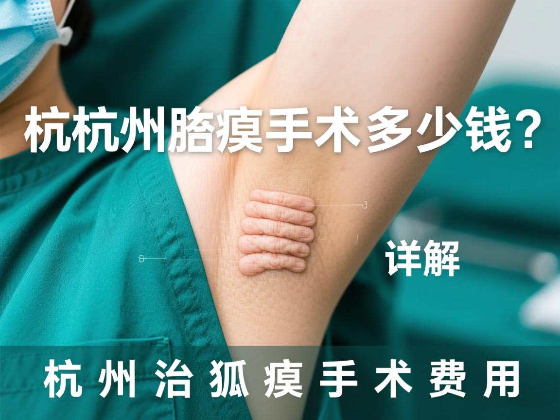 杭州腋臭手术多少钱?详解杭州治狐臭手术费用 杭州腋臭手术多少钱?详解杭州治狐臭手术费用