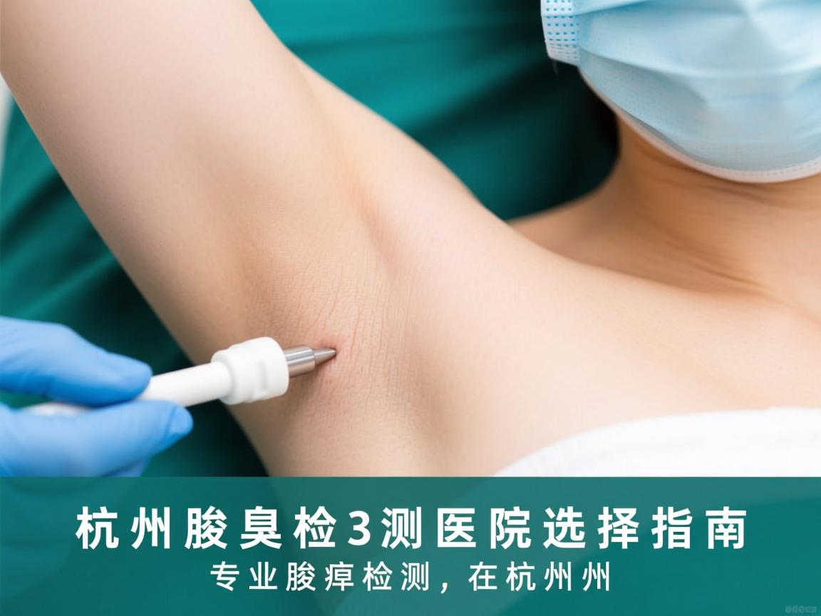 杭州腋臭检测医院选择指南,专业腋臭检测在杭州 杭州腋臭检测医院选择指南,专业腋臭检测在杭州
