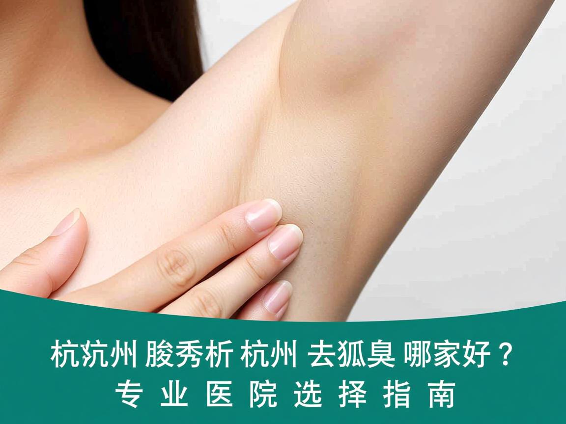 杭州腋秀解析,杭州去狐臭哪家好?专业医院选择指南 杭州腋秀解析,杭州去狐臭哪家好?专业医院选择指南