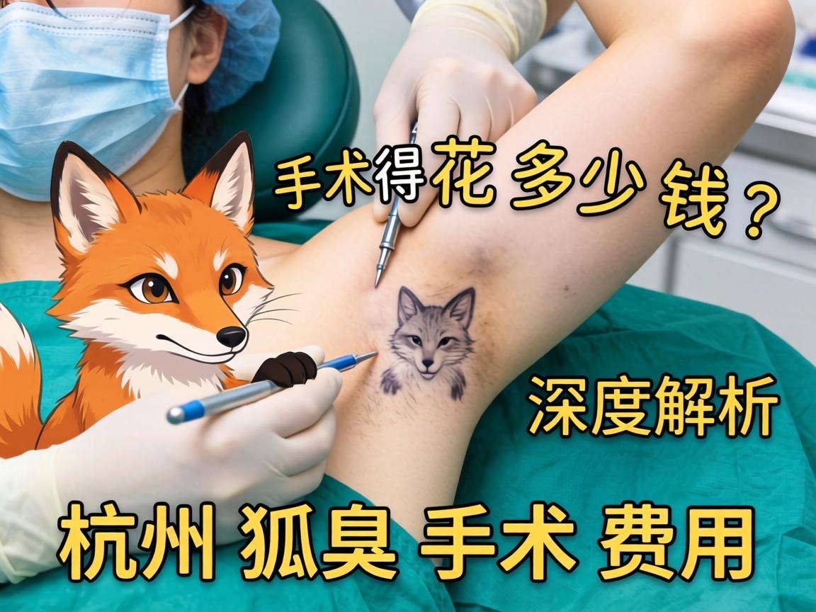 杭州狐臭手术得花多少钱？深度解析杭州狐臭手术费用
