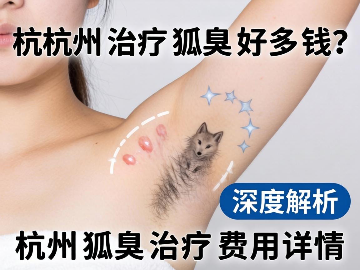 杭州治疗狐臭好多钱？深度解析杭州狐臭治疗费用详情