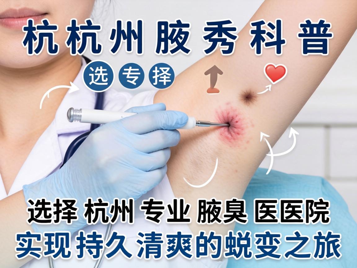 杭州腋秀科普,选择杭州专业腋臭医院,实现持久清爽的蜕变之旅 杭州腋秀科普,选择杭州专业腋臭医院,实现持久清爽的蜕变之旅