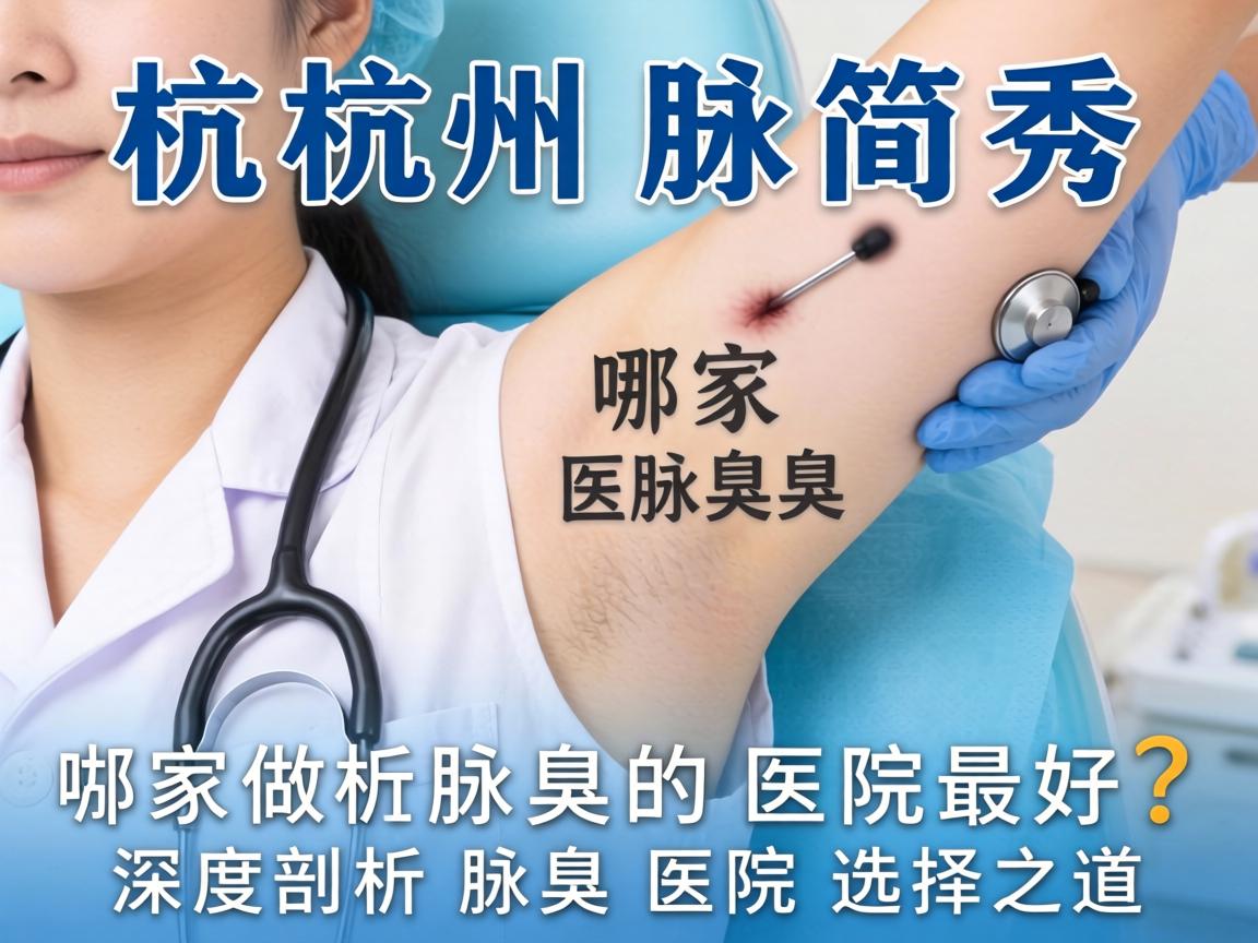 杭州腋秀解读,杭州哪家做腋臭的医院最好?深度剖析腋臭医院选择之道 杭州腋秀解读,杭州哪家做腋臭的医院最好?深度剖析腋臭医院选择之道