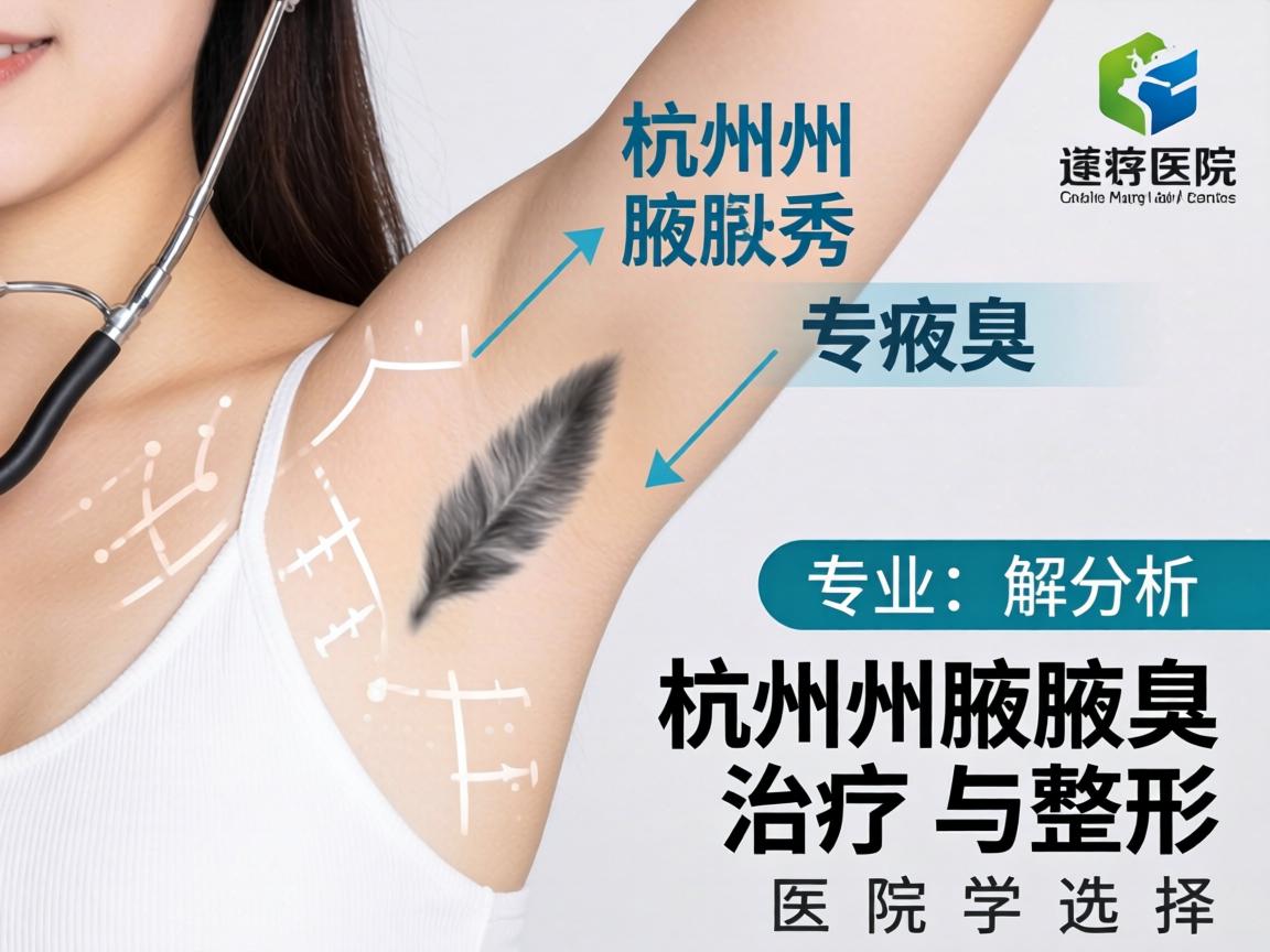 杭州腋秀,专业解析杭州腋臭治疗与整形医院的科学选择 杭州腋秀,专业解析杭州腋臭治疗与整形医院的科学选择