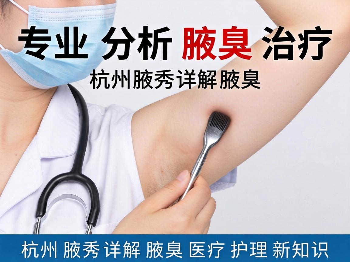 专业解析腋臭治疗，杭州腋秀详解腋臭医疗护理新知识