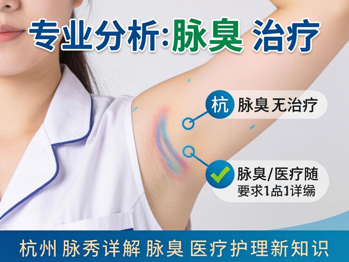 专业解析腋臭治疗，杭州腋秀详解腋臭医疗护理新知识