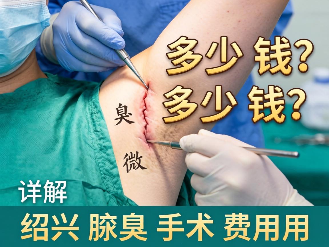 绍兴腋臭微创手术多少钱？详解绍兴腋臭手术费用