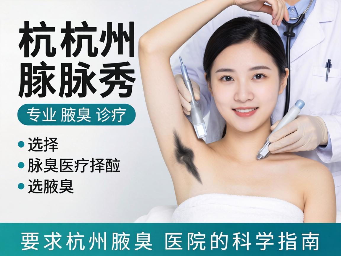 杭州腋秀解析，专业腋臭诊疗，选择杭州腋臭医院的科学指南