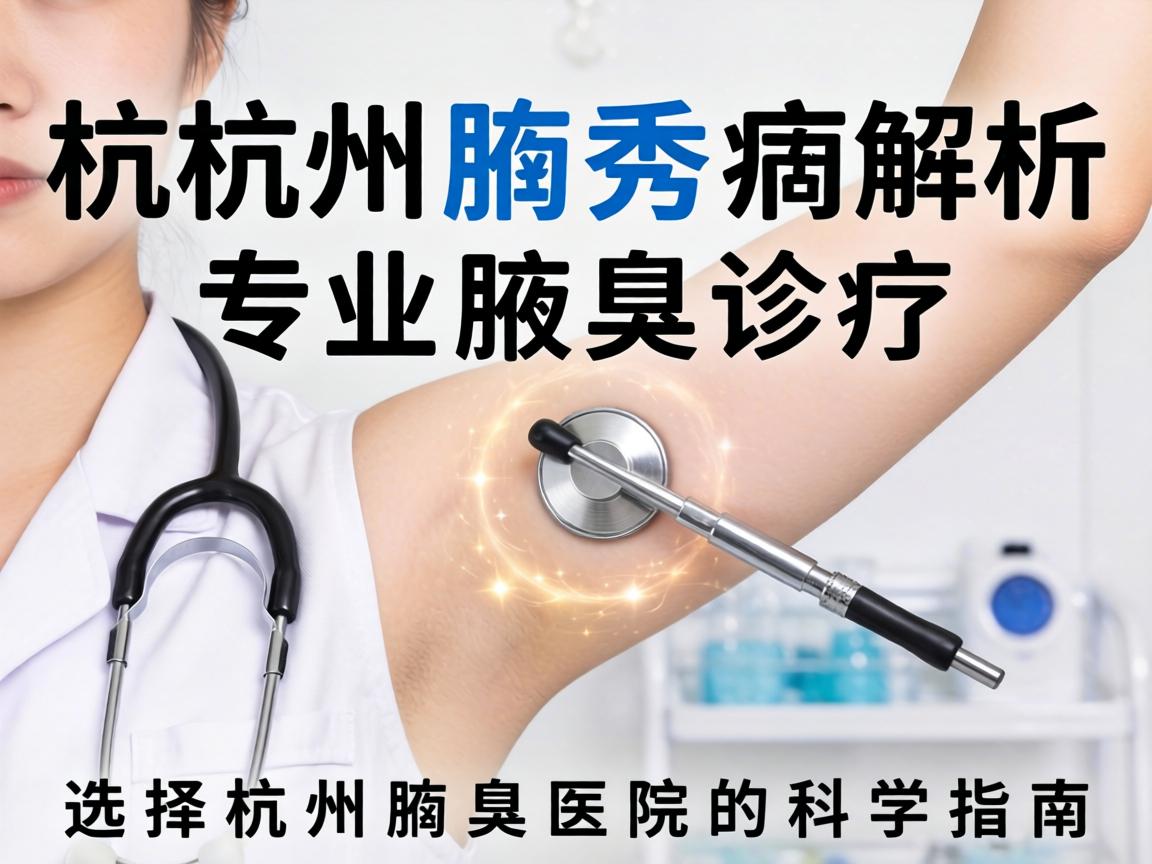 杭州腋秀解析，专业腋臭诊疗，选择杭州腋臭医院的科学指南