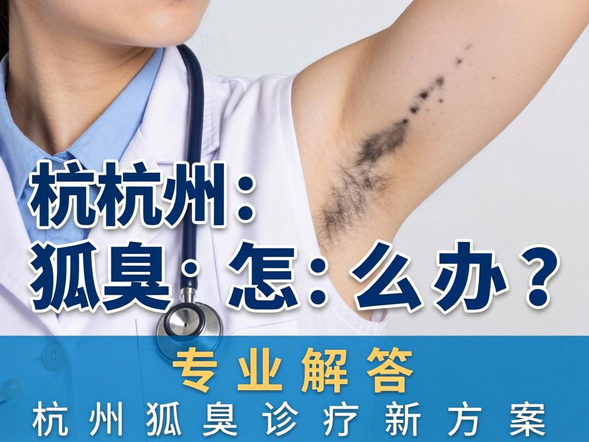 杭州狐臭怎么办？专业解答杭州狐臭诊疗新方案