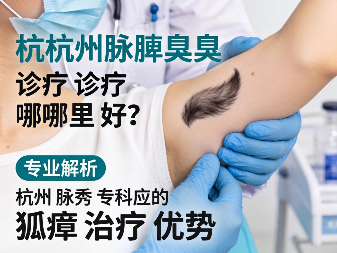 杭州腋臭诊疗哪里好？专业解析杭州腋秀专科的狐臭治疗优势