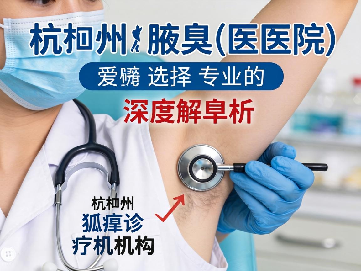 杭州腋臭医院深度解析,如何选择专业的杭州狐臭诊疗机构 杭州腋臭医院深度解析,如何选择专业的杭州狐臭诊疗机构