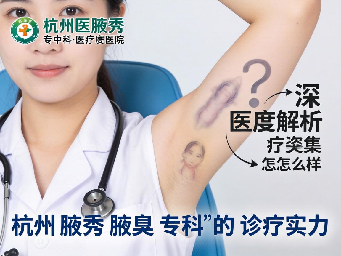 杭州腋秀专科医院怎么样？深度解析杭州腋秀腋臭专科的诊疗实力