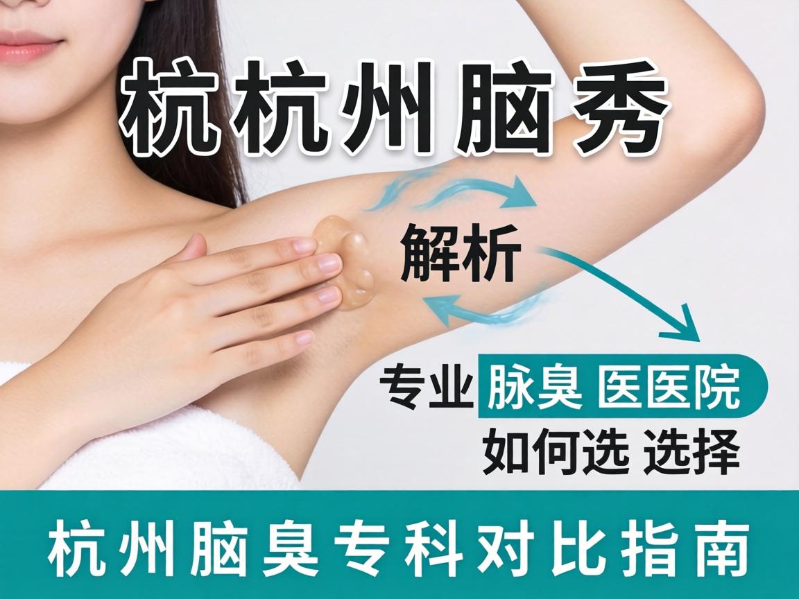 杭州腋秀解析,专业腋臭医院如何选择,杭州腋臭专科对比指南 杭州腋秀解析,专业腋臭医院如何选择,杭州腋臭专科对比指南