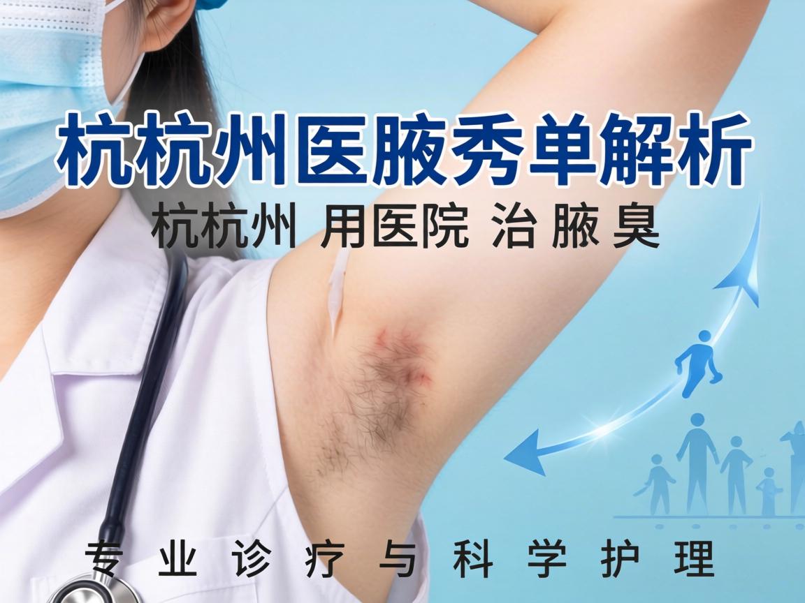 杭州腋秀解析，杭州医院治腋臭，专业诊疗与科学护理