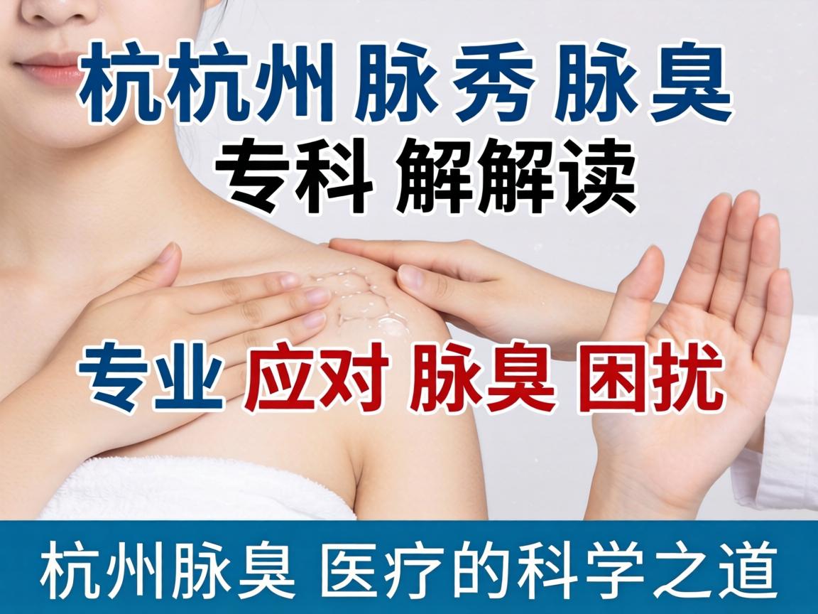 杭州腋秀腋臭专科解读,专业应对腋臭困扰,杭州腋臭医疗的科学之道 杭州腋秀腋臭专科解读,专业应对腋臭困扰,杭州腋臭医疗的科学之道