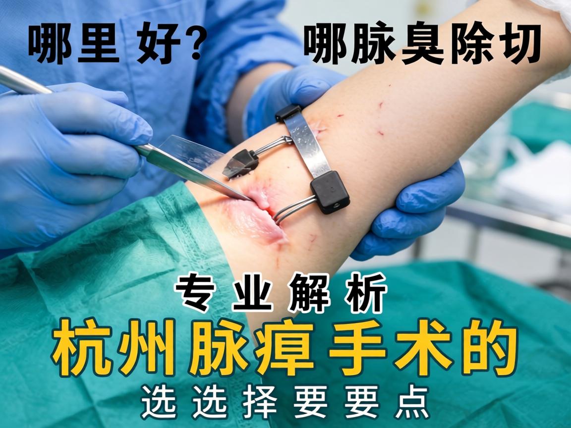 杭州腋臭切除手术哪里好？专业解析杭州腋臭手术的选择要点