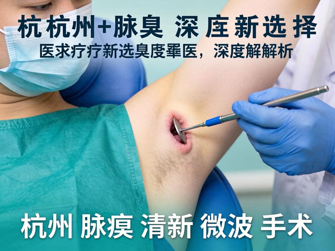 杭州腋臭医疗新选择,深度解析杭州腋臭清新微波手术 杭州腋臭医疗新选择,深度解析杭州腋臭清新微波手术