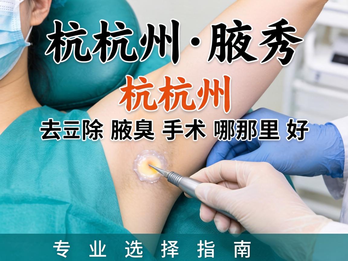 杭州腋秀解析,杭州去除腋臭手术哪里好,专业选择指南 杭州腋秀解析,杭州去除腋臭手术哪里好,专业选择指南