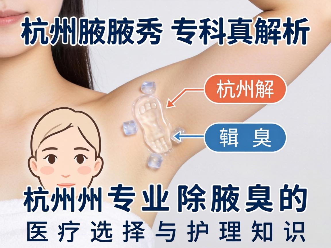 杭州腋秀专科解析,杭州专业除腋臭的医疗选择与护理知识 杭州腋秀专科解析,杭州专业除腋臭的医疗选择与护理知识
