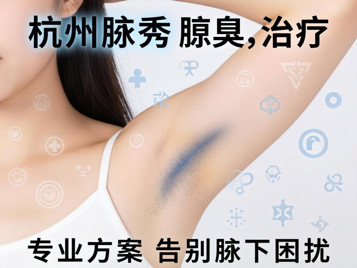 杭州腋秀解析腋臭治疗，专业方案告别腋下困扰