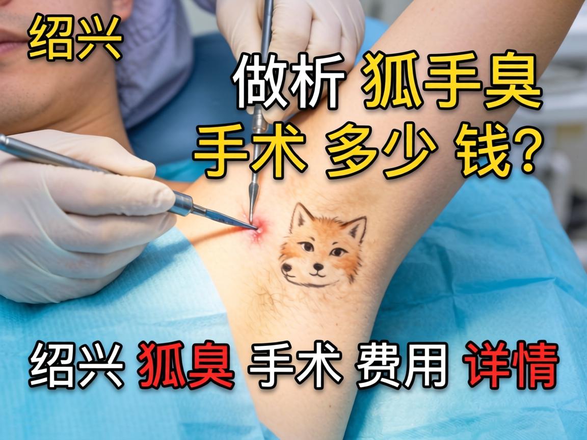 在绍兴做狐臭手术多少钱？解析绍兴狐臭手术费用详情