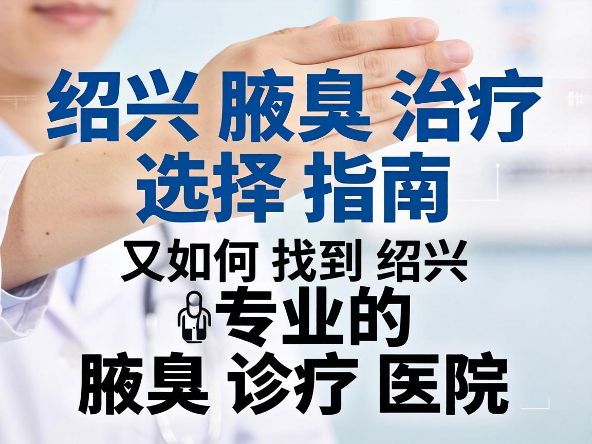 绍兴腋臭治疗选择指南，如何找到绍兴专业的腋臭诊疗医院