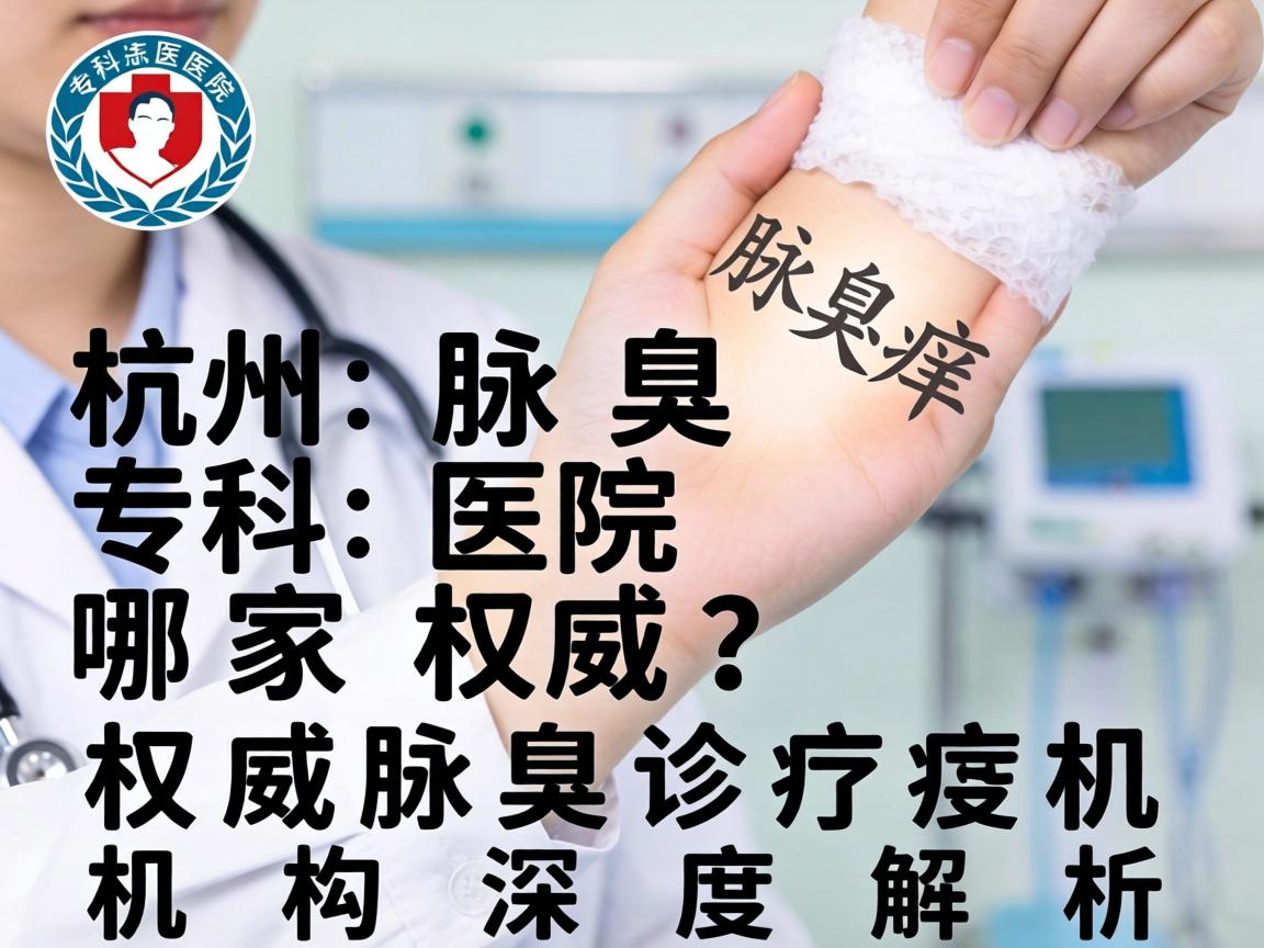 杭州腋臭专科医院哪家权威？权威腋臭诊疗机构深度解析