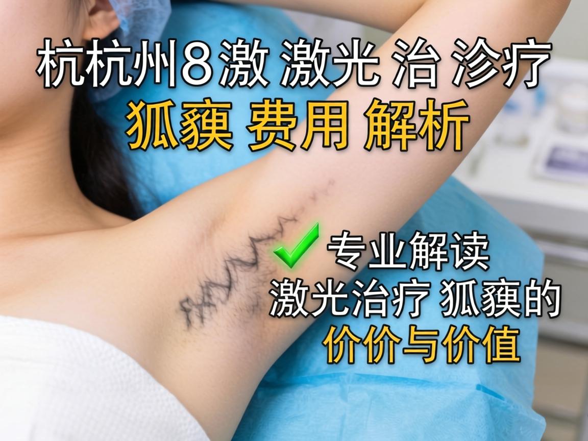 杭州激光治疗狐臭费用解析，专业解读激光治疗狐臭的价格与价值